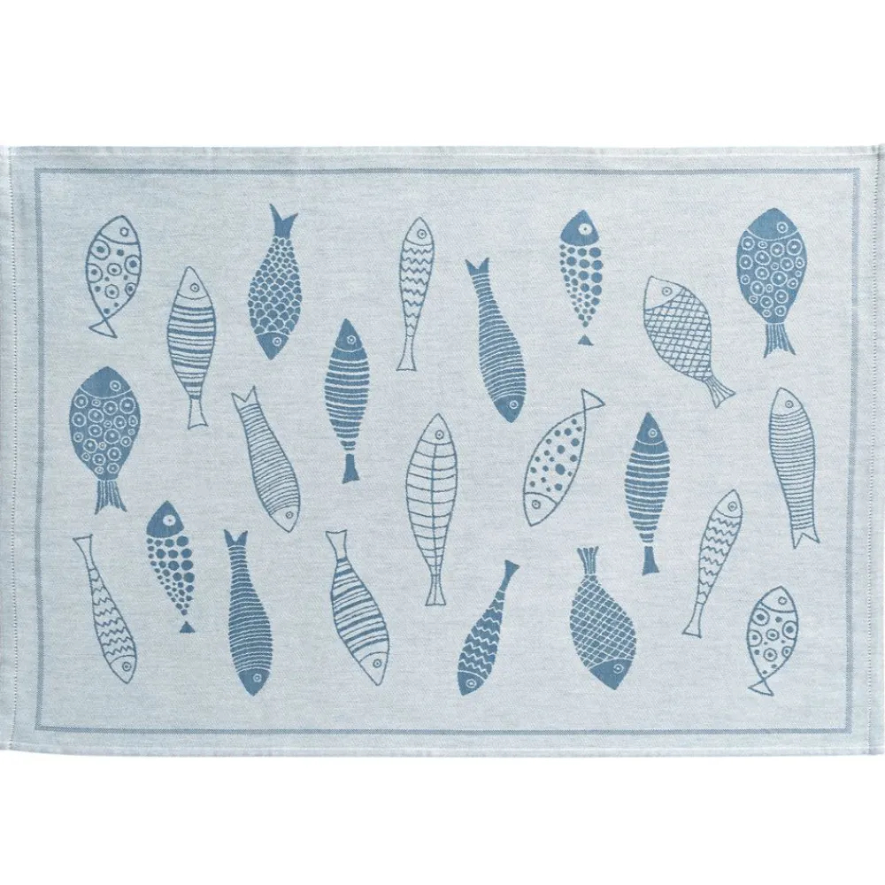 Becquet Torchons ou essuie-mains poissons - lot de 2 ou de 4< Idées Cuisine|Idées Cuisine