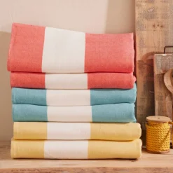 Becquet Torchons tissés jacquard colorés - lot de 3 ou 6 - CRÉATION< Idées Cuisine|Idées Cuisine
