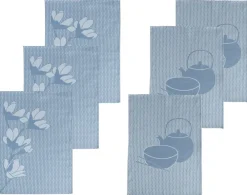 Becquet Torchons tissés jacquard motif japonisant - lot de 3 ou 6< Idées Cuisine|Idées Cuisine