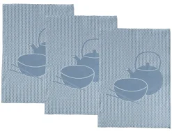 Becquet Torchons tissés jacquard motif japonisant - lot de 3 ou 6< Idées Cuisine|Idées Cuisine