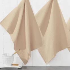 Becquet Torchons unis nid-d'abeilles - Lot de 3 ou de 6< Idées Cuisine|Idées Cuisine