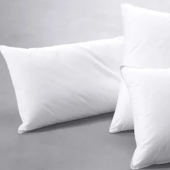 Becquet Traversin PLAT SENSATION DUVET - Ferme< Les Matières|Oreiller, Traversin