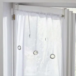 Becquet Tringle barre à rideaux extensible< Rangement, Gain De Place|Voilage En Pointe, Voilage Droit, Brise-Bise, Store