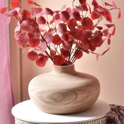 Becquet Vase artisanal en bois décoratif< Vase, Cache-Pot|Décoration