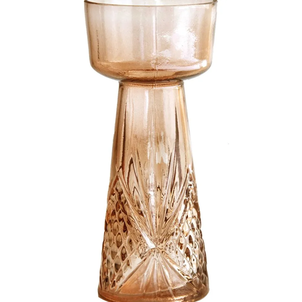 Becquet Vase bougeoir en verre coloré< Vase, Cache-Pot|Décoration