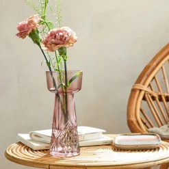 Becquet Vase bougeoir en verre coloré< Vase, Cache-Pot|Décoration