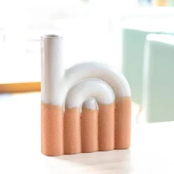 Becquet Vase curve en céramique< Vase, Cache-Pot|Décoration