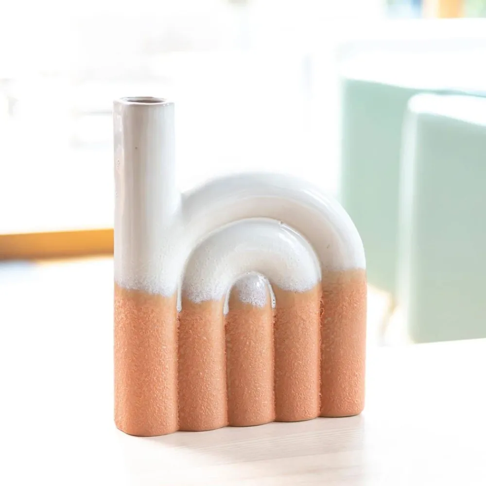 Becquet Vase curve en céramique< Vase, Cache-Pot|Décoration