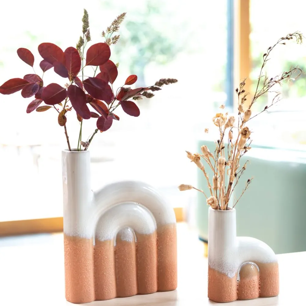 Becquet Vase curve en céramique< Vase, Cache-Pot|Décoration