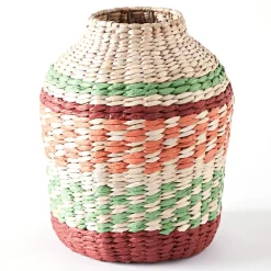 Becquet Vase décoratif tressé< Vase, Cache-Pot|Décoration