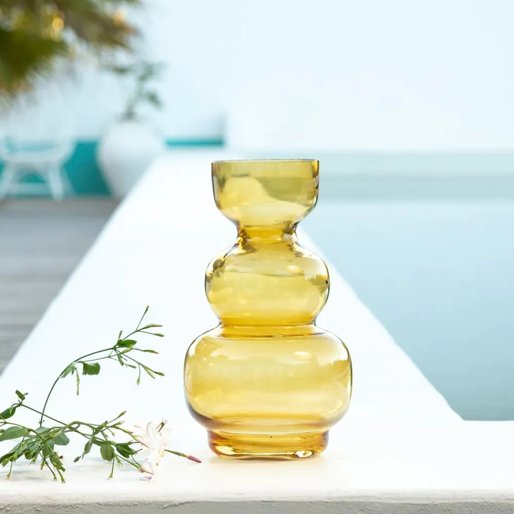 Becquet Vase en verre coloré< Vase, Cache-Pot|Décoration