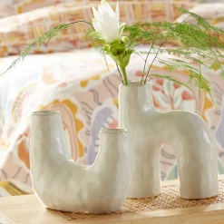Becquet Vase forme graphique 