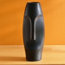 Becquet Vases visages< Vase, Cache-Pot|Décoration