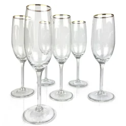 Becquet Verres à eau, à vin ou flûtes à champagne - Lot de 6< Décoration|Art De La Table
