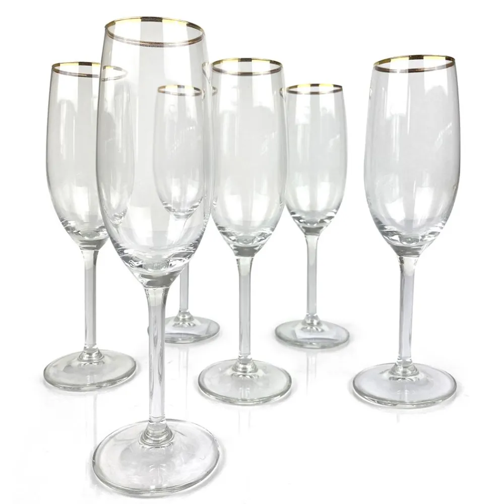 Becquet Verres à eau, à vin ou flûtes à champagne - Lot de 6< Décoration|Art De La Table