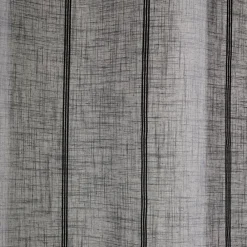 Becquet Voilage aspect brut rayures tissées< Rideau Et Déco Textile|Décoration Textile Unie