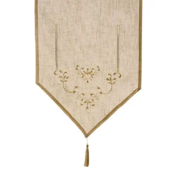 Becquet Voilage en pointe brodé et jour échelle< Voilage En Pointe, Voilage Droit, Brise-Bise, Store|Les Matières