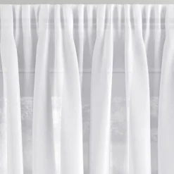 Becquet Voilage en étamine base fantaisie< Rideau Et Déco Textile|Voilage, Panneau