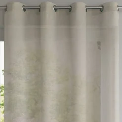 Becquet Voilage en étamine chambray< Rideau Et Déco Textile|Décoration Textile Unie