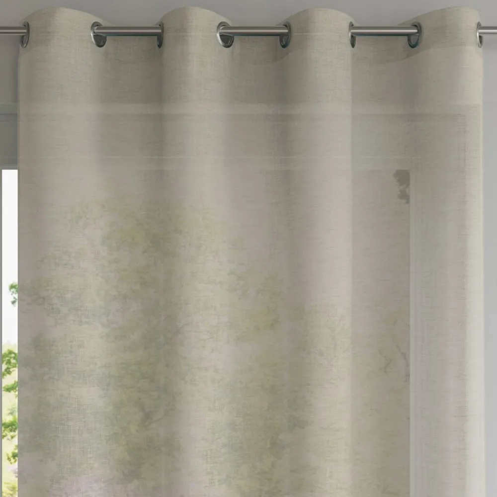 Becquet Voilage en étamine chambray< Rideau Et Déco Textile|Décoration Textile Unie