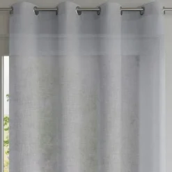 Becquet Voilage en étamine chambray< Rideau Et Déco Textile|Décoration Textile Unie