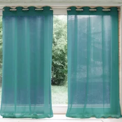 Becquet Voilage en étamine métis< Décoration Textile Unie|Voilage, Panneau