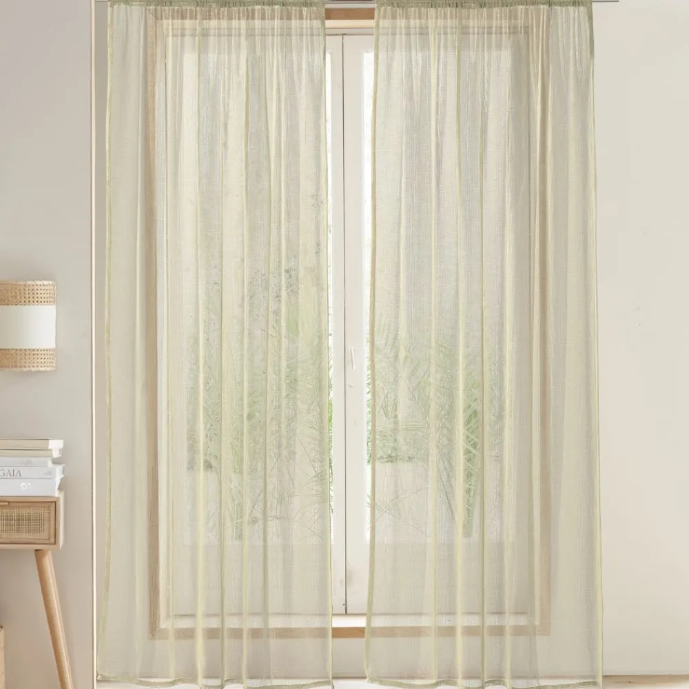 Becquet Voilage maille filet< Rideau Et Déco Textile|Décoration Textile Unie