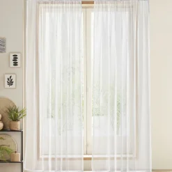 Becquet Voilage maille filet< Rideau Et Déco Textile|Décoration Textile Unie