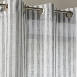 Becquet Voilage rayures chinées< Rideau Et Déco Textile|Voilage, Panneau