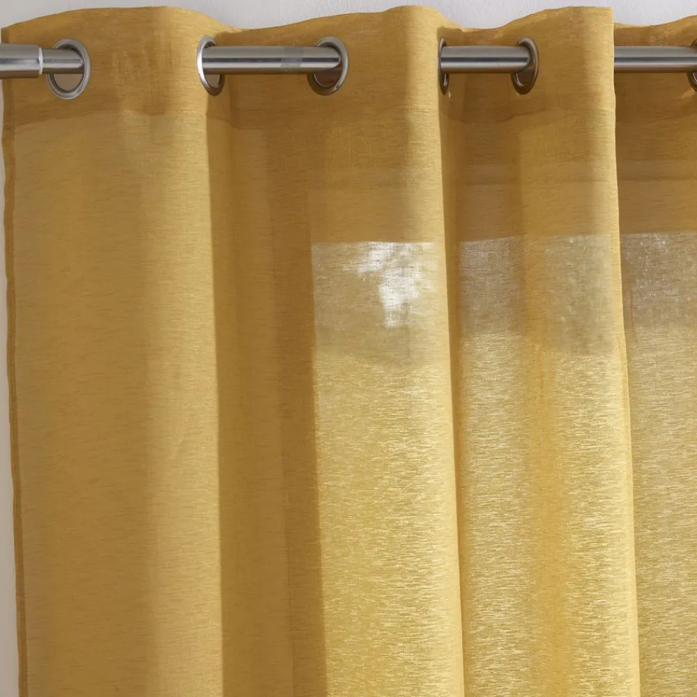 Becquet Voilage étamine aspect tramé< Rideau Et Déco Textile|Voilage, Panneau