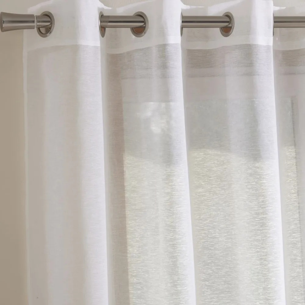 Becquet Voilage étamine aspect tramé< Rideau Et Déco Textile|Voilage, Panneau