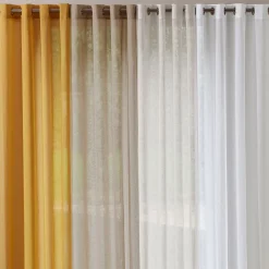 Becquet Voilage étamine aspect tramé< Rideau Et Déco Textile|Voilage, Panneau