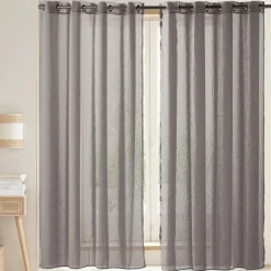Becquet Voilage étamine flammée< Rideau Et Déco Textile|Décoration Textile Unie