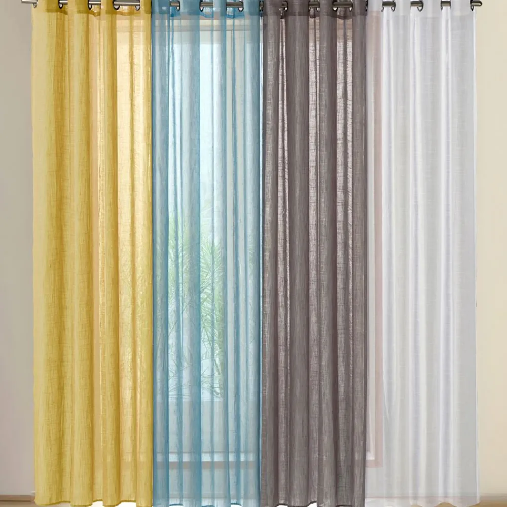 Becquet Voilage étamine flammée< Rideau Et Déco Textile|Décoration Textile Unie