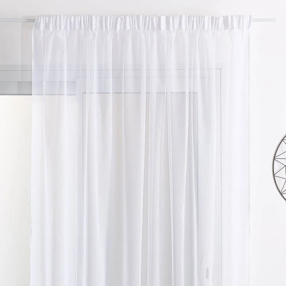 Becquet Voilage étamine galon fronceur< Rideau Et Déco Textile|Décoration Textile Unie