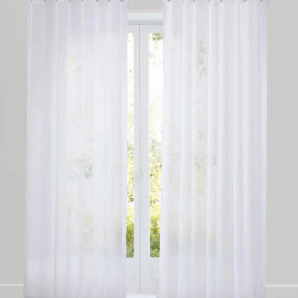 Becquet Voilage étamine tramée< Voilage, Panneau|Rideau Et Déco Textile