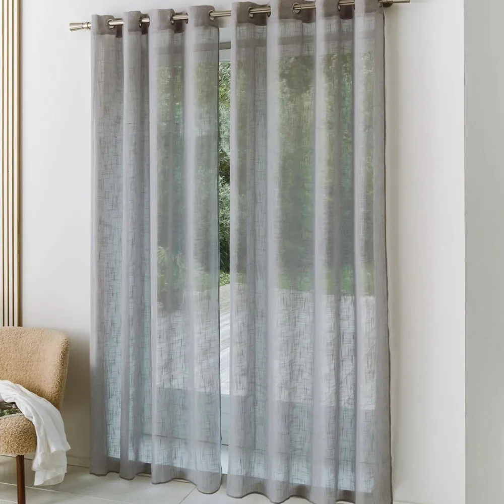 Becquet Voilage tamisant tramé< Rideau Et Déco Textile|Décoration Textile Unie