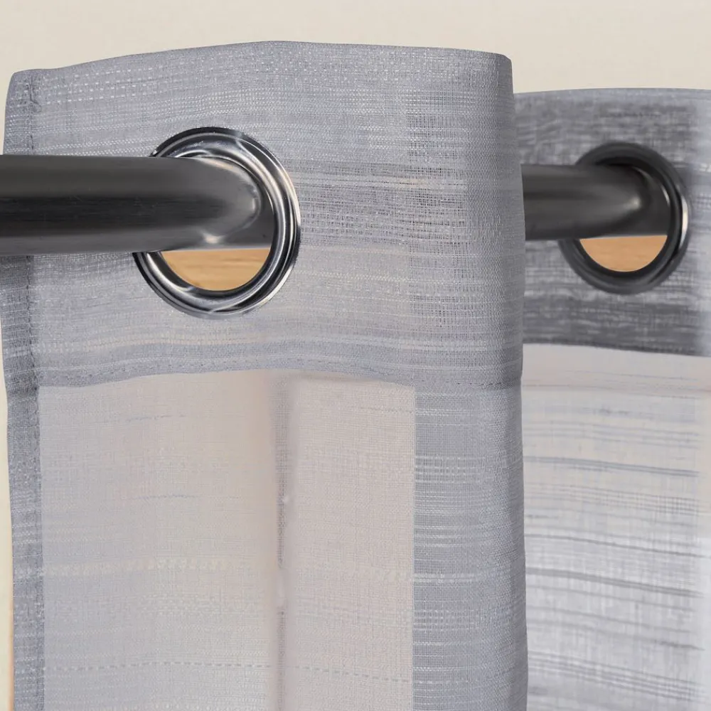 Becquet Voilage tissé jacquard< Rideau Et Déco Textile|Voilage, Panneau