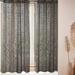 Becquet Voilage tissage fantaisie< Rideau Et Déco Textile|Voilage, Panneau