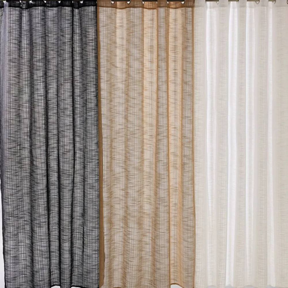 Becquet Voilage tissage fantaisie< Rideau Et Déco Textile|Voilage, Panneau