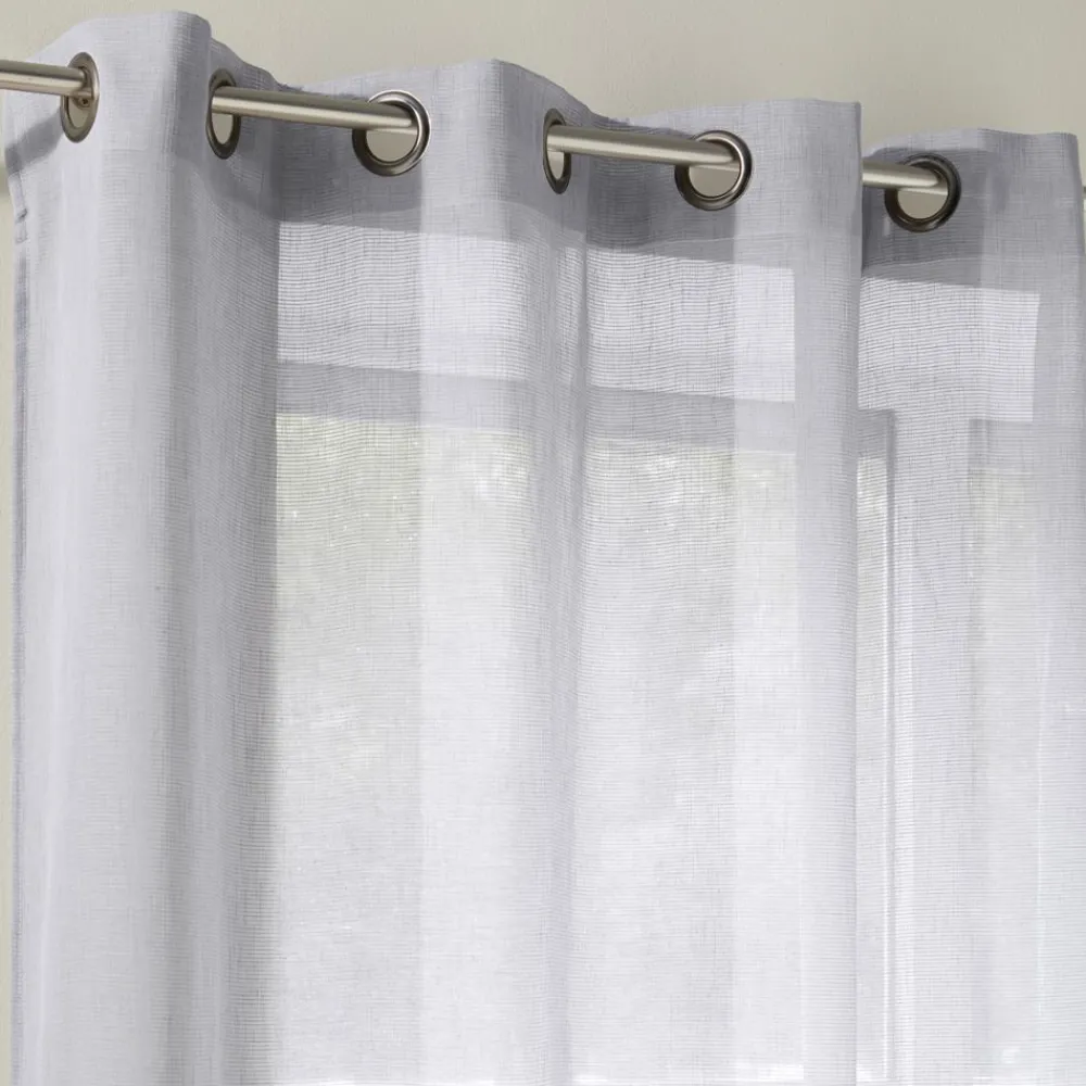 Becquet Voilage tissage fileté< Décoration Textile Unie