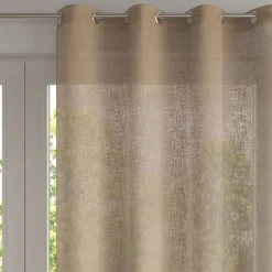 Becquet Voilage tissage rustique< Rideau Et Déco Textile|Décoration Textile Unie